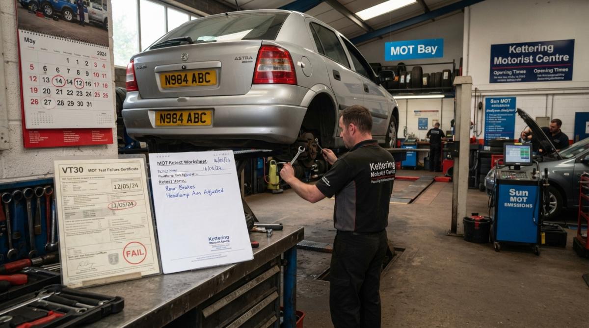 The 10 Day MOT Retest Rule Explained: Your Complete Guide