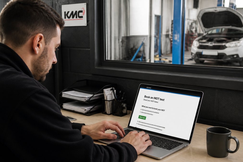 Book MOT Test Online in Kettering: Step-by-Step Guide