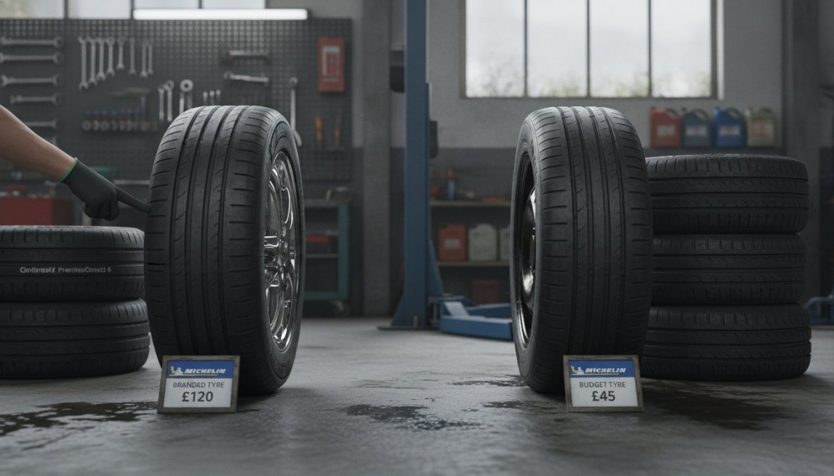 Branded Tyres vs Budget Tyres: Which Are Worth It?