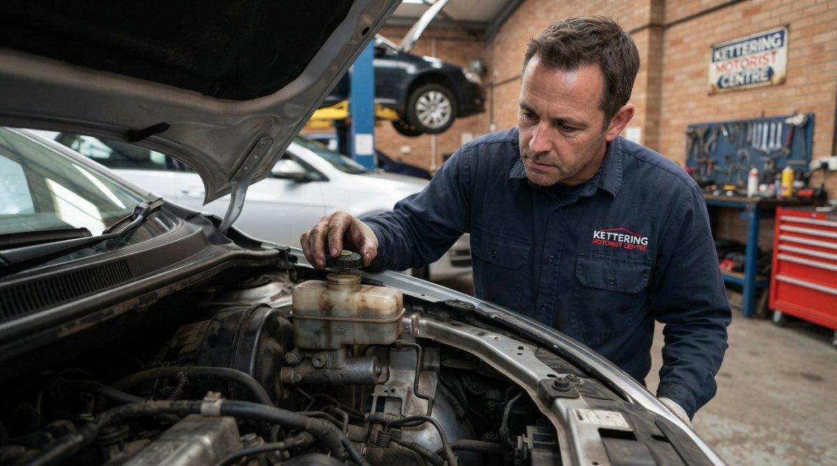 Symptoms of Low Brake Fluid Levels