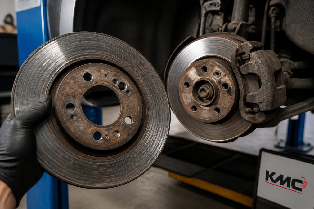 Worn Brake Discs: Signs, Inspection & When to Replace